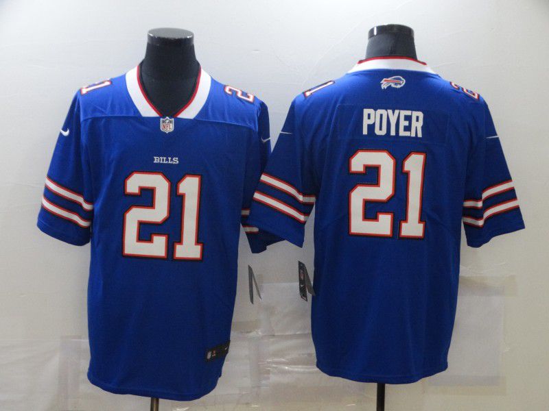 Men Buffalo Bills #21 Poyer Blue Nike Limited Vapor Untouchable NFL Jerseys->women nfl jersey->Women Jersey